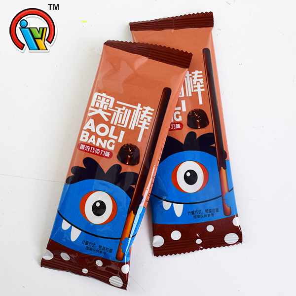 Chocolate flavor long biscuit stick