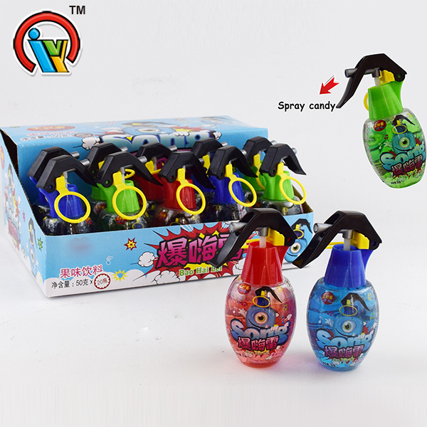 Grenade fruity spray liquid candy