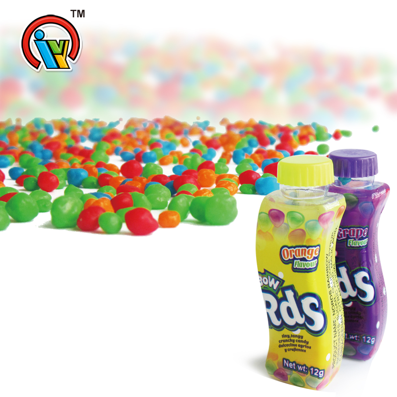 Fruity crystal hard candy