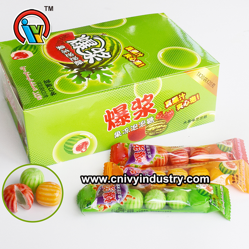 Bubble Gum with Jam Filled