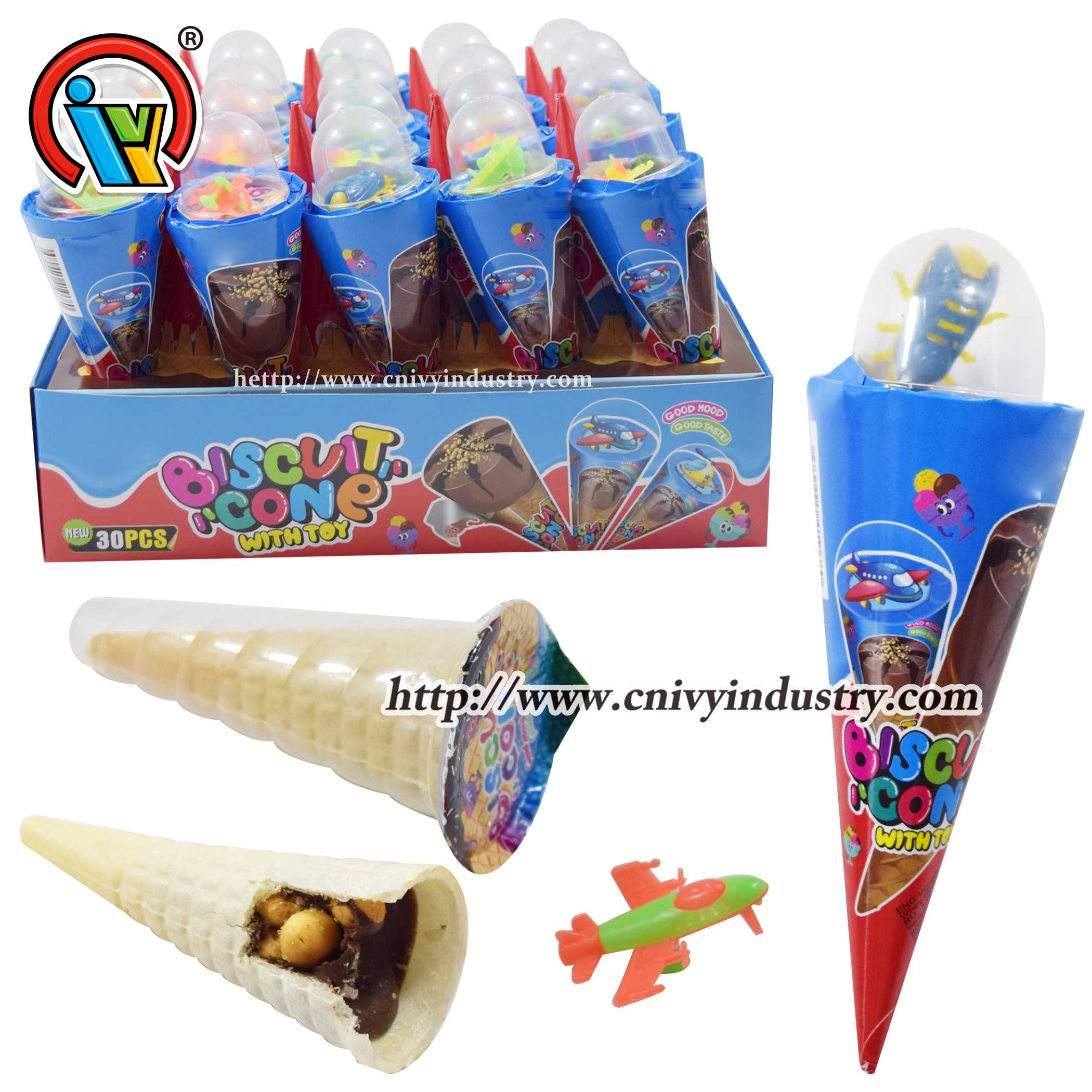 ice cream chocolate biscuit