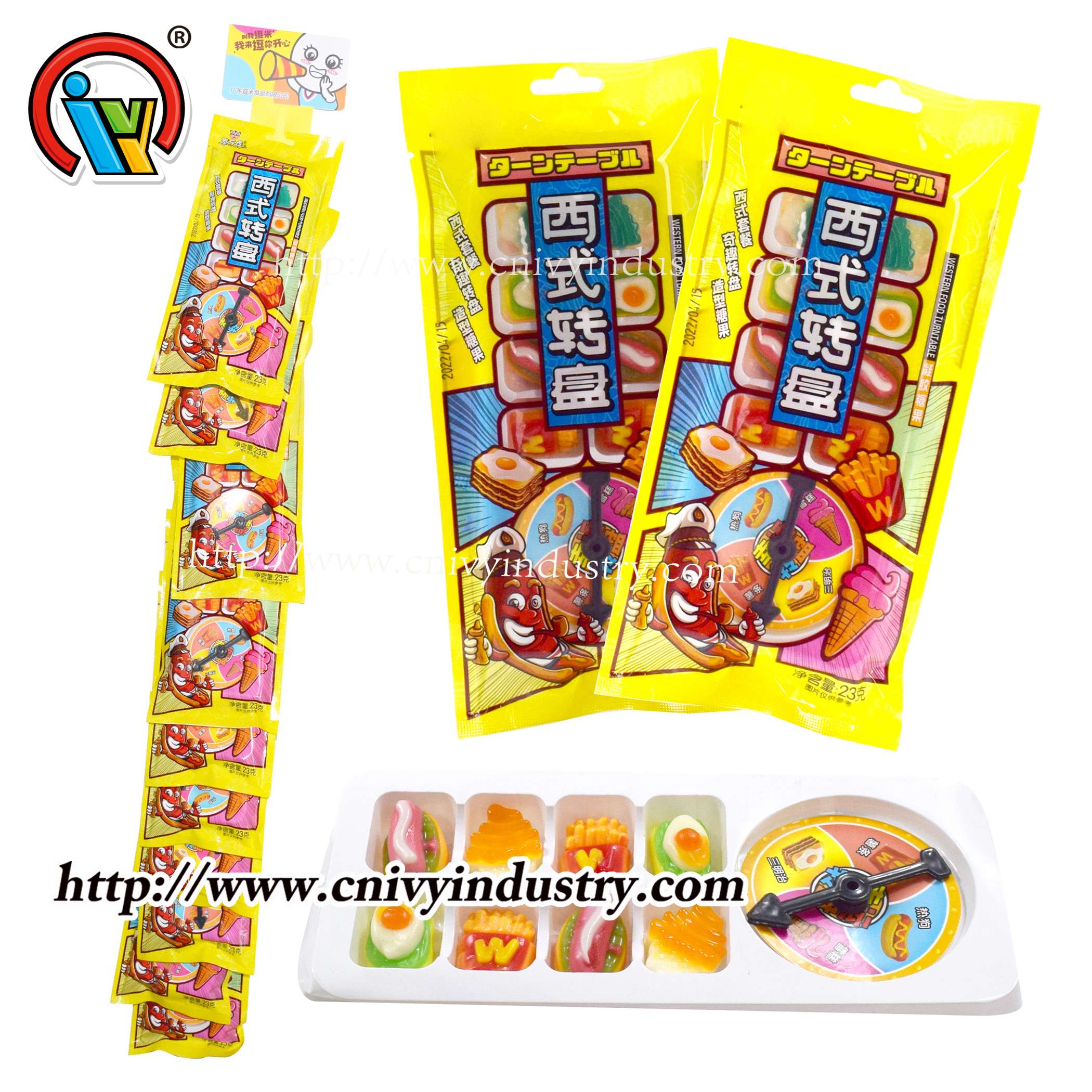 gummy candy manufacturer halal gummy candy food burger hot dog pizza gummy candy