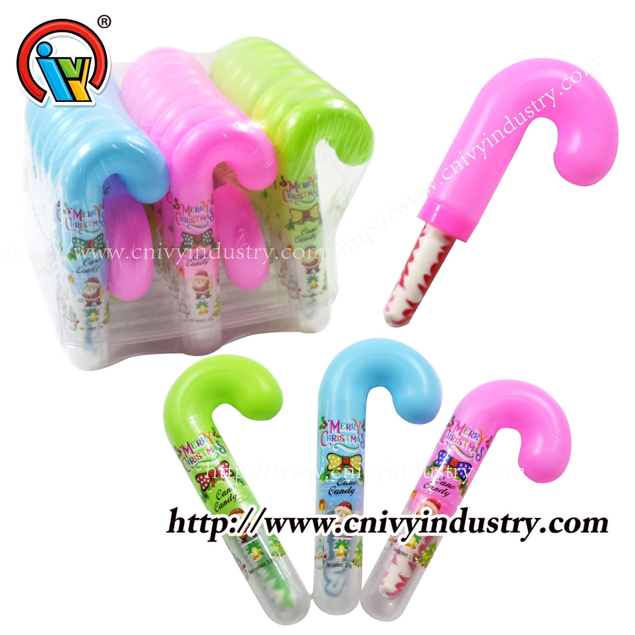 wholesale Christmas crutch nipple lollipop candy sweet