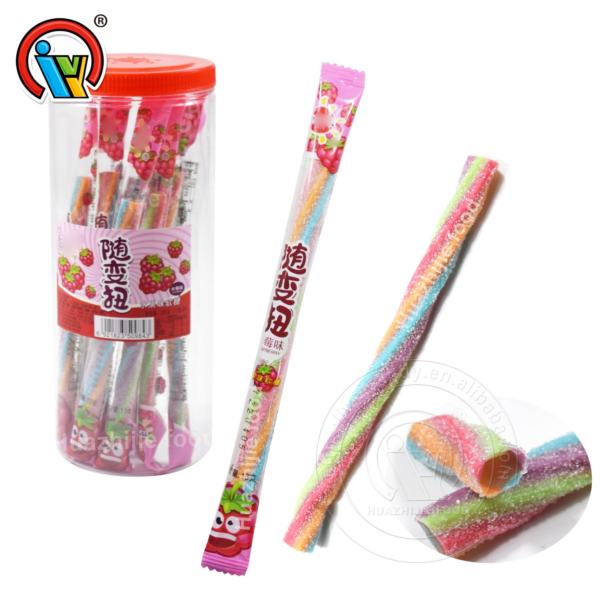 manufacturer sugar coated gummy candy filling