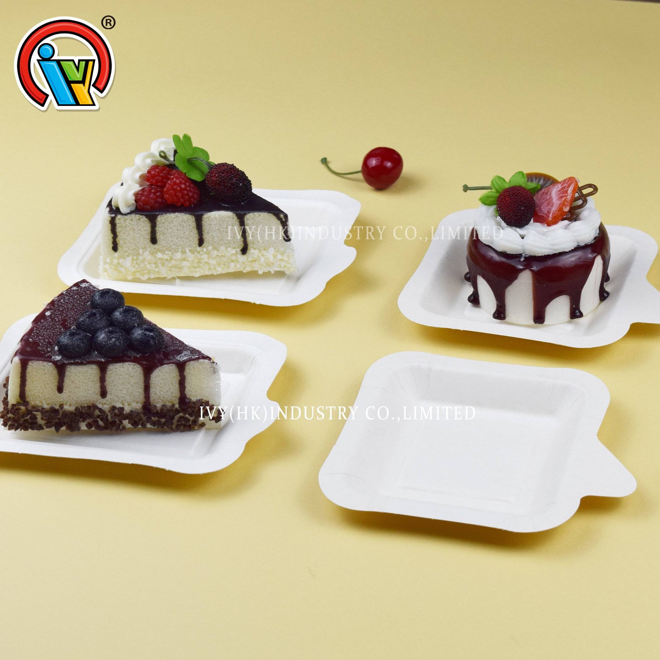 wholesale biodegradable cake plates