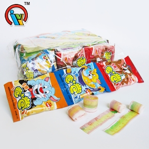 Top selling sweet gummy roll candy