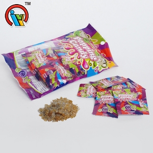 Magic fruit flavors jumping dancing popping candy