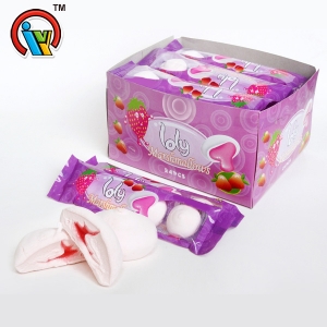 Snowy Marshmellow with Fruity Jam