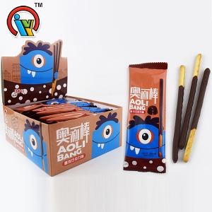 Chocolate flavor long  biscuit stick