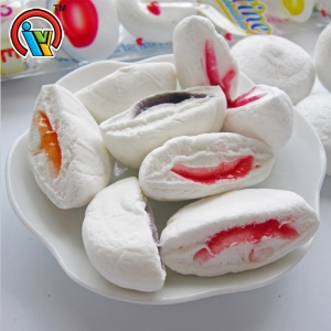 Snowy Marshmellow with Fruity Jam