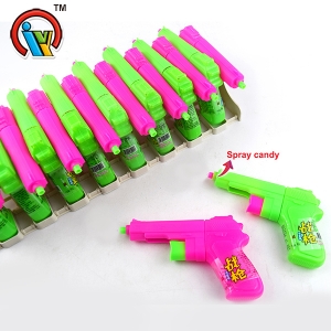 Gun shape fruity spray liquid candy