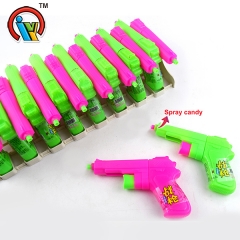 Gun shape fruity spray liquid candy