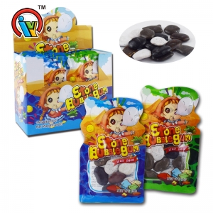 China factory stone shape bubble gum