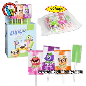 New Arrived Fruity Good Taste Lollipop Candy For Factory Price