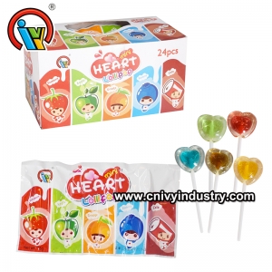 fruity 5 in 1 heart to heart lollipop candy