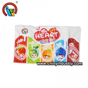 fruity 5 in 1 heart to heart lollipop candy