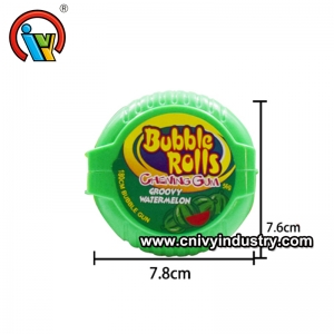Fruity Big Size Chewing Roll Bubble Gum