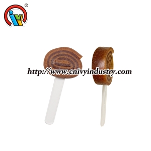 Factory Direct Hawthorn Roll Gummy Lollipop