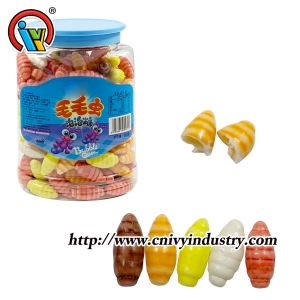 Caterpillar Shape Chewing Bubble Gum