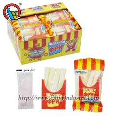 bubble gum with sour powder