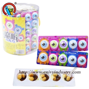 Halloween eyeball chocolate biscuit for halal