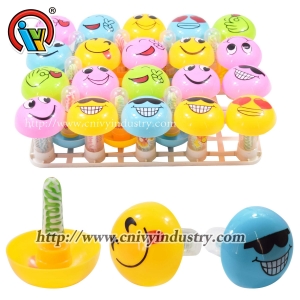 Emoji nipple lollipop candy