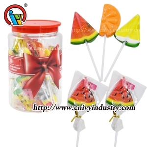 Different shape lollipop hard candy