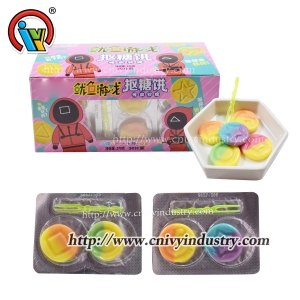 3 in 1 gummies hot Korea squid game gummy candy