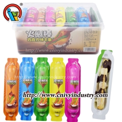 ham shape cup chocolate biscuit with jam supplier