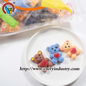 Delicious bear shape marshmallow candy