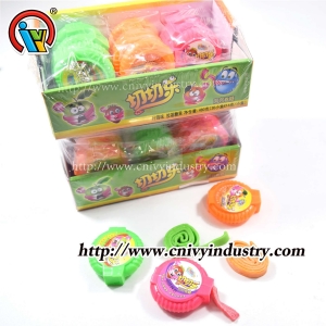 Bubble gum roll with  double display box