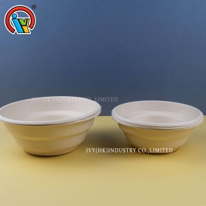 24 oz/32oz biodegradable food bowls/salad bowls