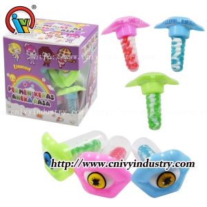 Funny eye nipple lollipop candy sweet